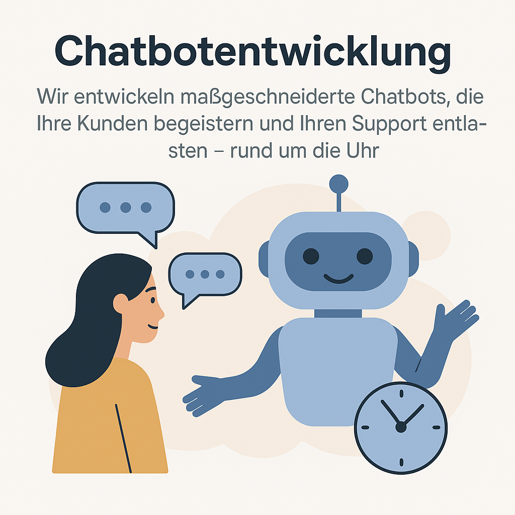 Individueller KI-ChatBot – 24/7 Kundenservice