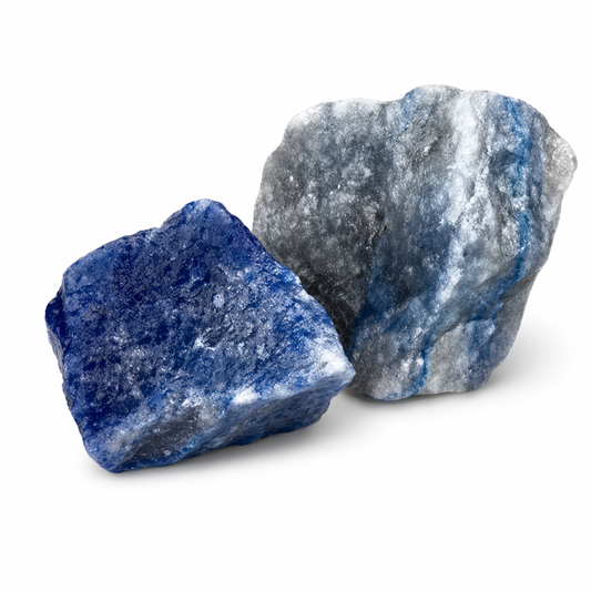 Blauquarz — Glücksstein Fische