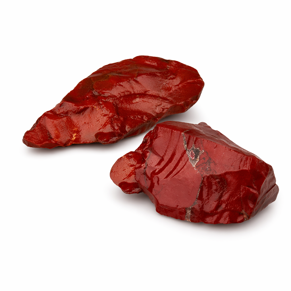 Roter Jaspis — Glücksstein Steinbock